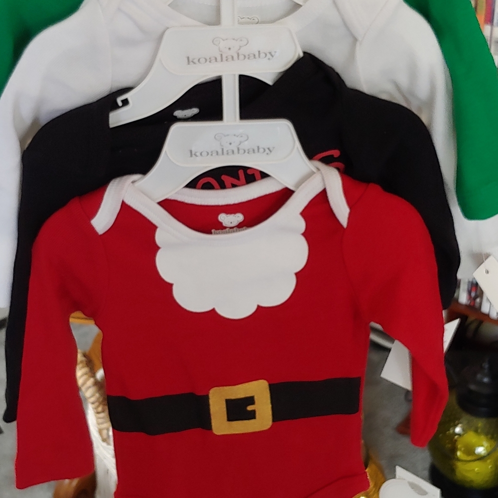 Christmas Baby Boy Onesies